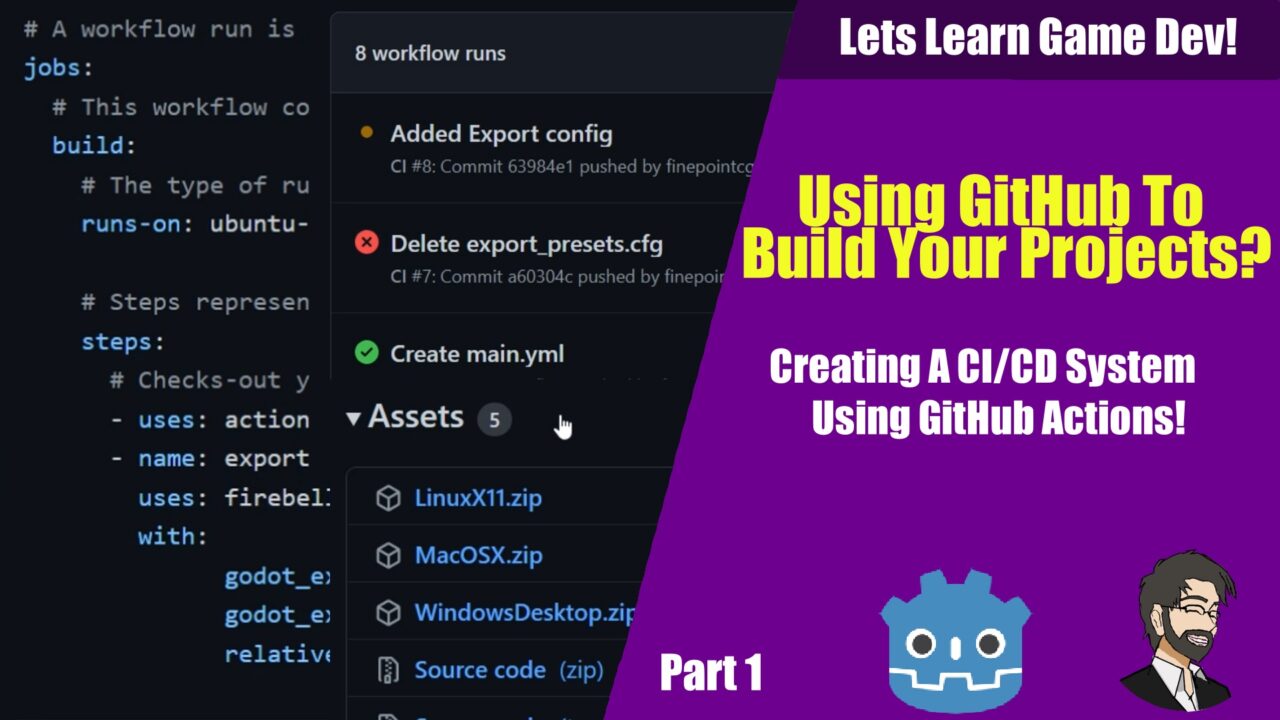 Using GitHub To Build Your Projects! Using GitHub Actions!